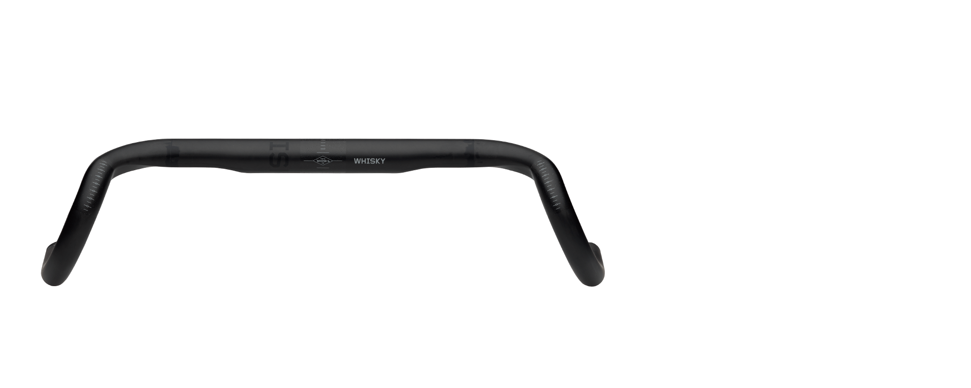 Whisky No9 24F Handlebar - Black - shown from the front