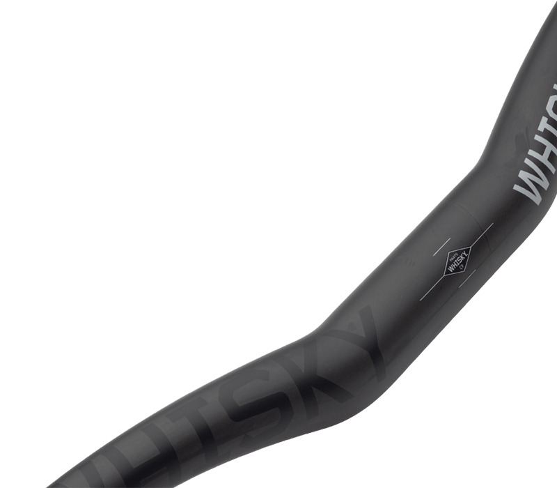 No.9 Riser Handlebar 31.8 Whisky Parts Co