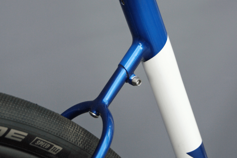 Whisky Select - English Cycles 650B Folding Gravel Concept - Closeup of seatstay